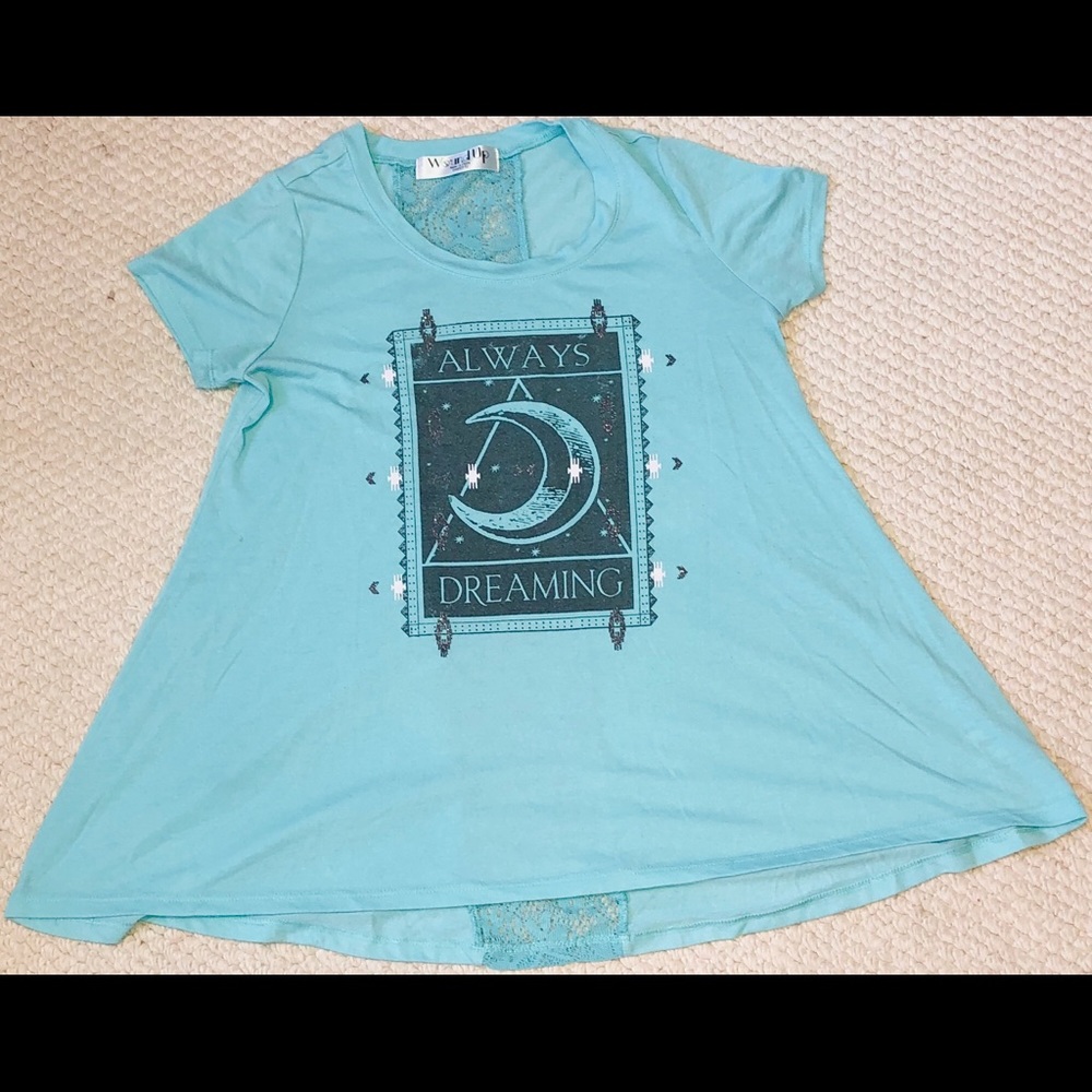 Blue t-shirt